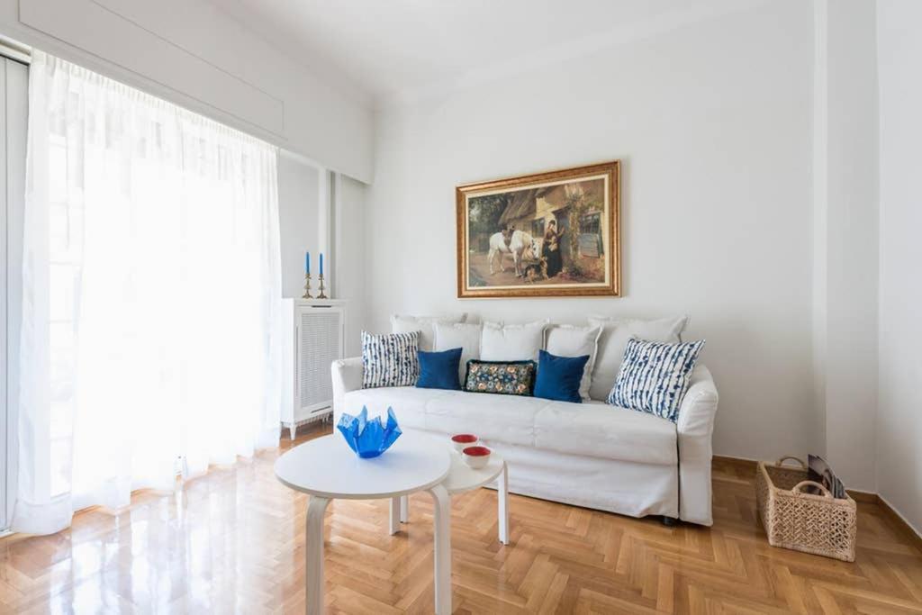 New! Bright & Remodeled 1Bed Apt 2Min Walk To Acropolis Афины Экстерьер фото